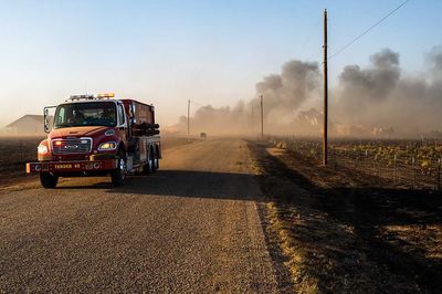 Multiple Wildfires Burn In The Texas Panhandle