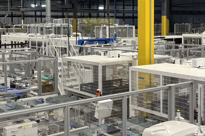 solar panel plant Texas