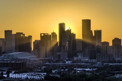 houston skyline heat hot